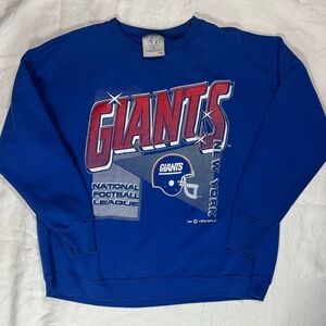 Vintage 90s New York Giants NFL Crewneck Sweatshirt XL 🇺🇸